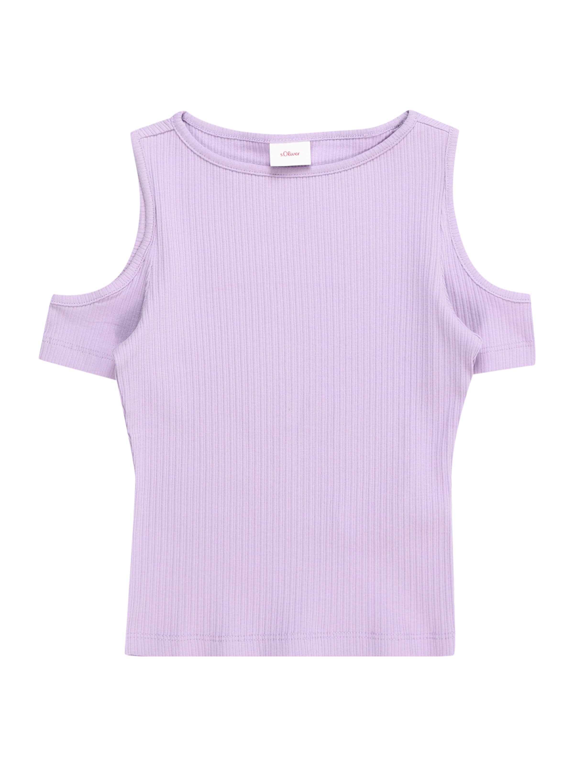 T-Shirt s.Oliver en violet : devant