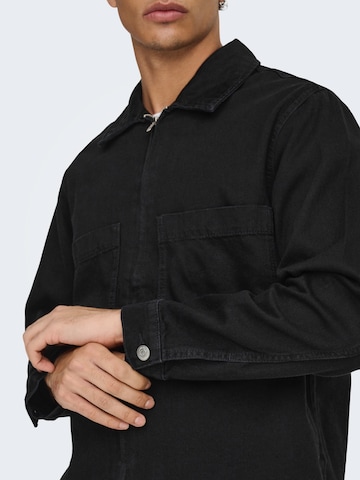 Giacca di mezza stagione 'ONSCassel' di Only & Sons in nero