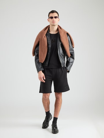 T-Shirt 'Darrio' HUGO en noir