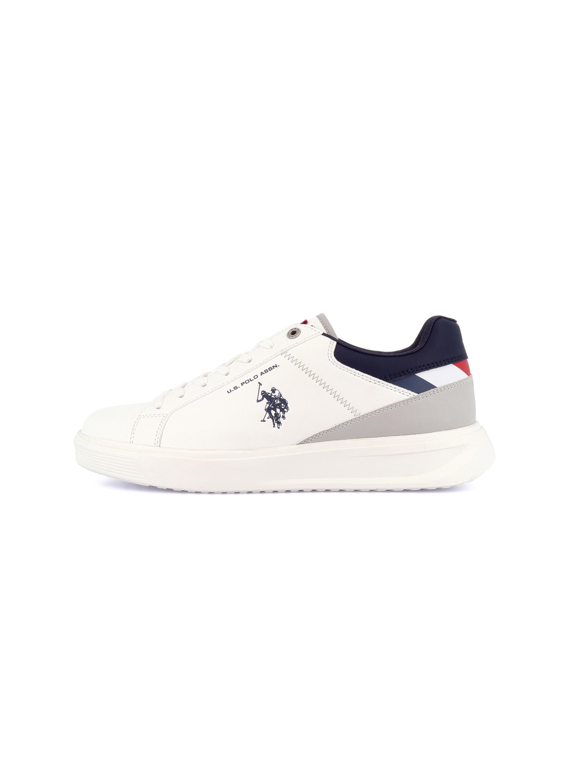 Sneaker bassa 'Ron' di US POLO ASSN. in bianco: frontale