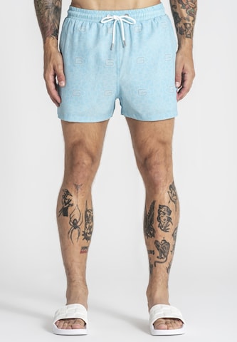 Gianni Kavanagh Badeshorts in Blau: Vorderseite