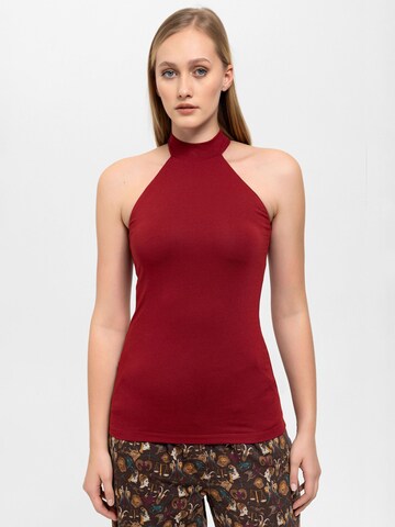 Anou Anou Top in Rood: voorkant