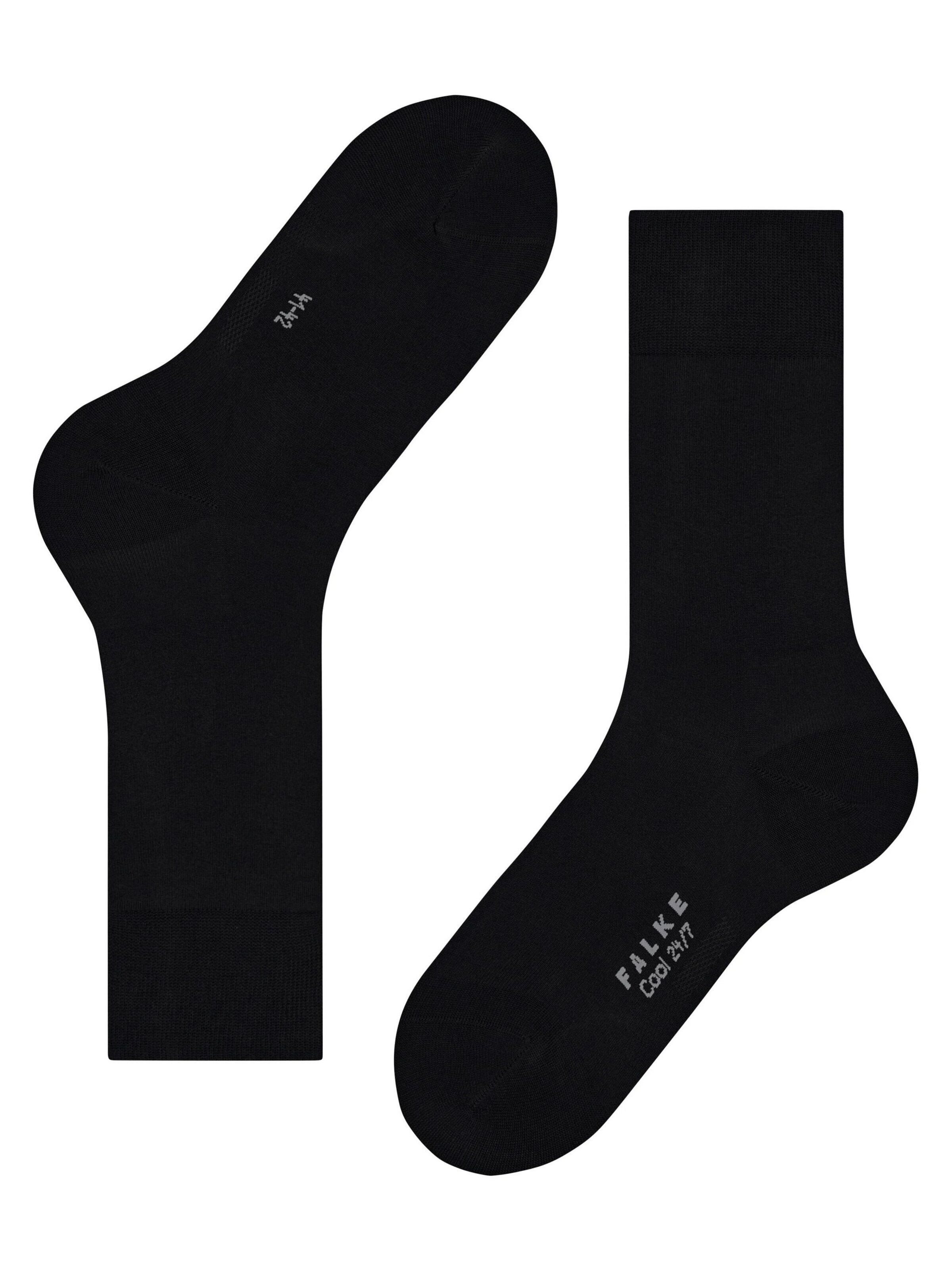 FALKE Socks 'Cool 24/7' in Black