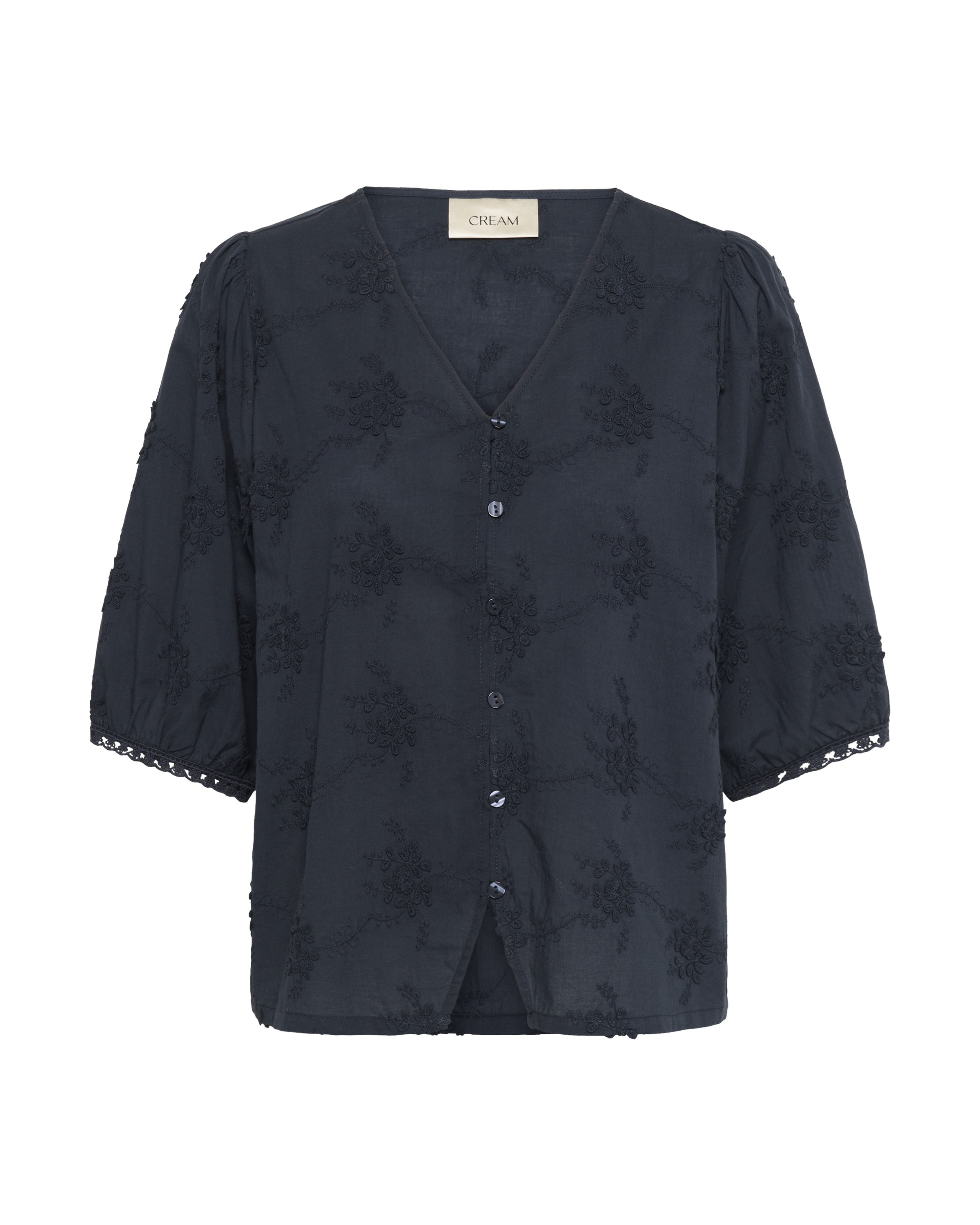 Cream Blúz 'Alisa' - kék: elől