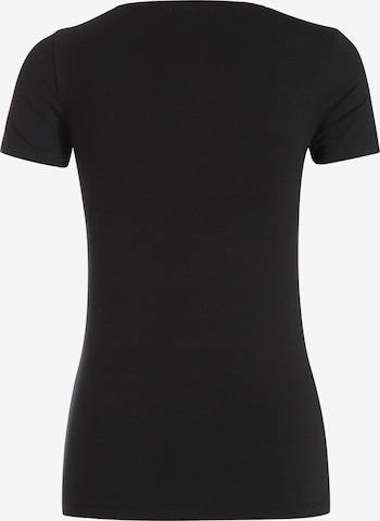 PIECES - Camiseta 'Sirene' en negro