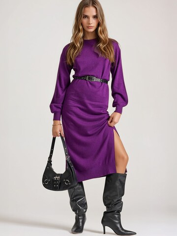 Funky Buddha Knit dress in Purple