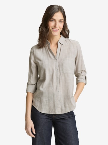 TOM TAILOR Pusero värissä harmaa: etupuoli