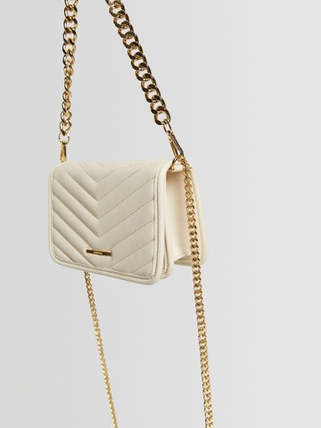 Bershka Shoulder Bag in Beige