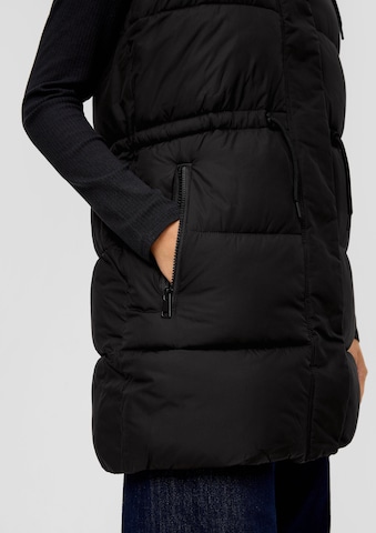 Gilet s.Oliver en noir