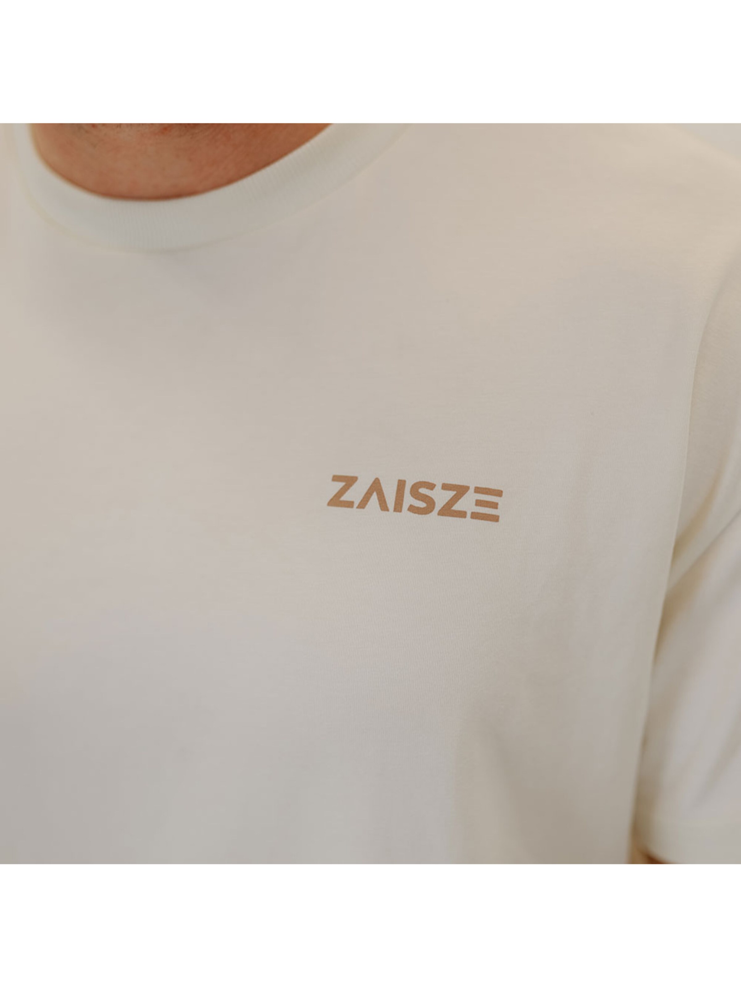 Zaisze - Camiseta funcional 'Ivory Dust' en beige