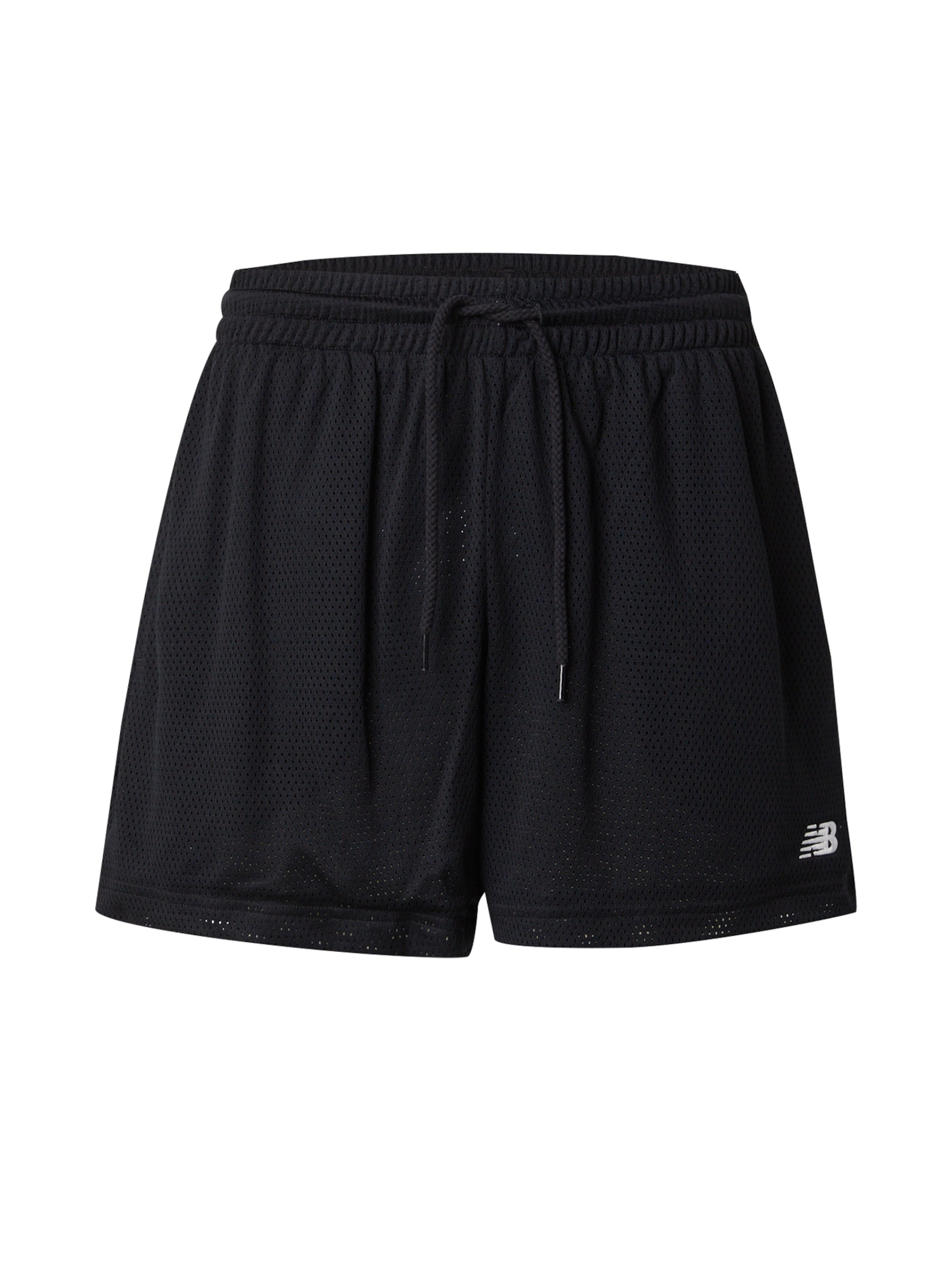 new balance regular Παντελόνι 'Essentials' σε μαύρο: μπροστά