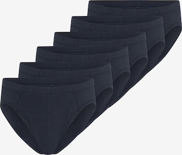 SCHIESSER Minislip 'Uncover' in Blau: Vorderseite