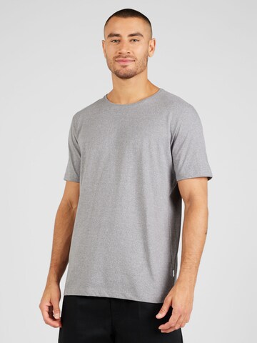 T-Shirt Lindbergh en gris : devant