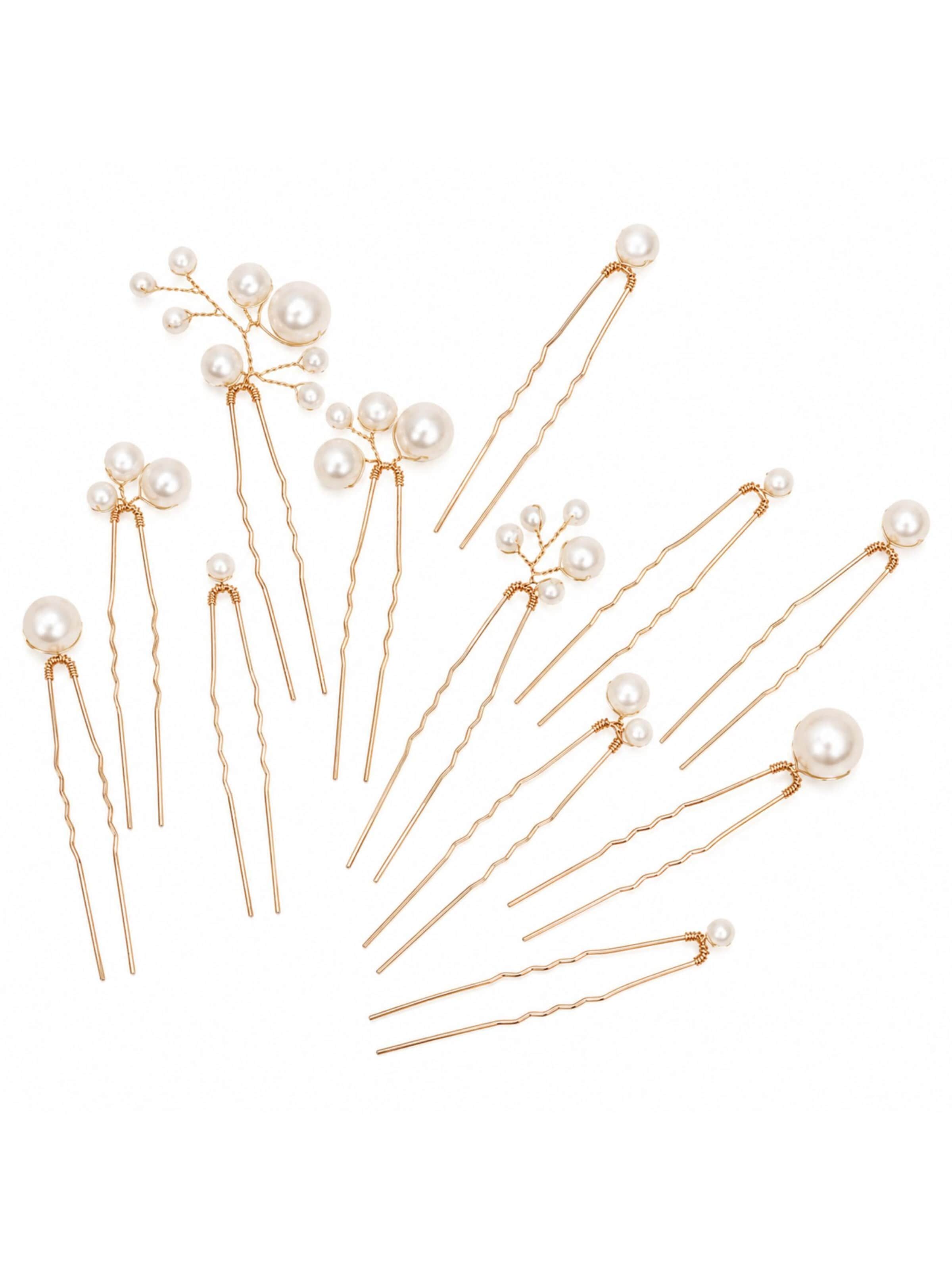 ANNIS WIESBADEN EST. 2021 Hair Jewelry in Gold: front
