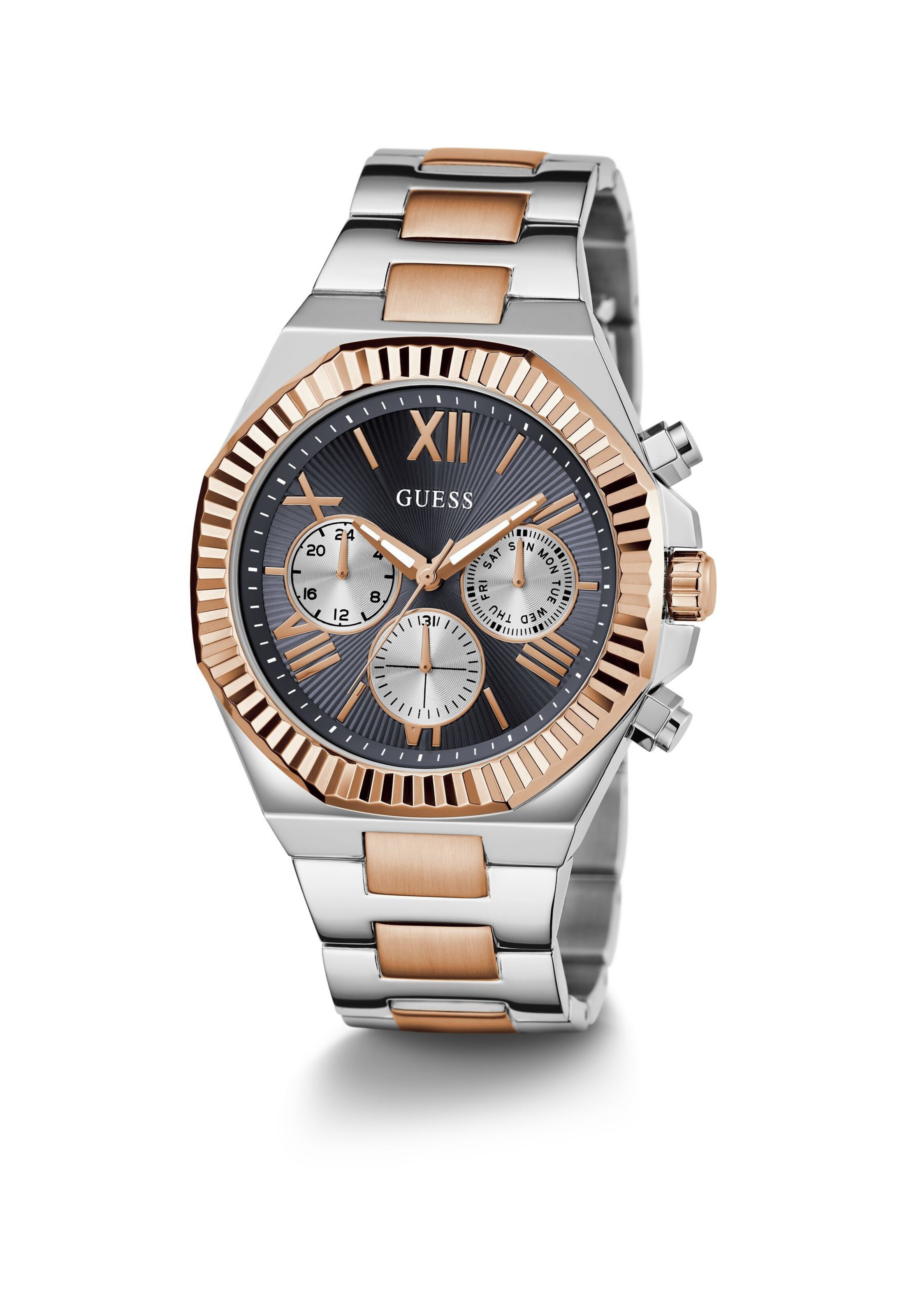 Montre à affichage analogique 'EQUITY' GUESS en mélange de couleurs : devant