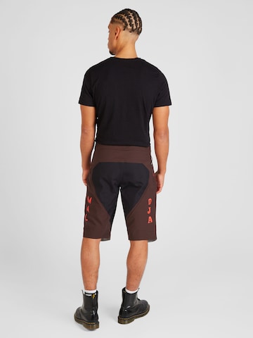 Maloja Regular Workout Pants 'Pinas' in Brown