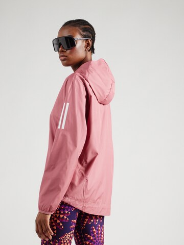 rožinė ADIDAS PERFORMANCE Sportinė striukė 'Run It'
