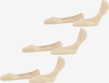 FALKE Füßlinge 'Step 3-Pack' in Beige: Vorderseite