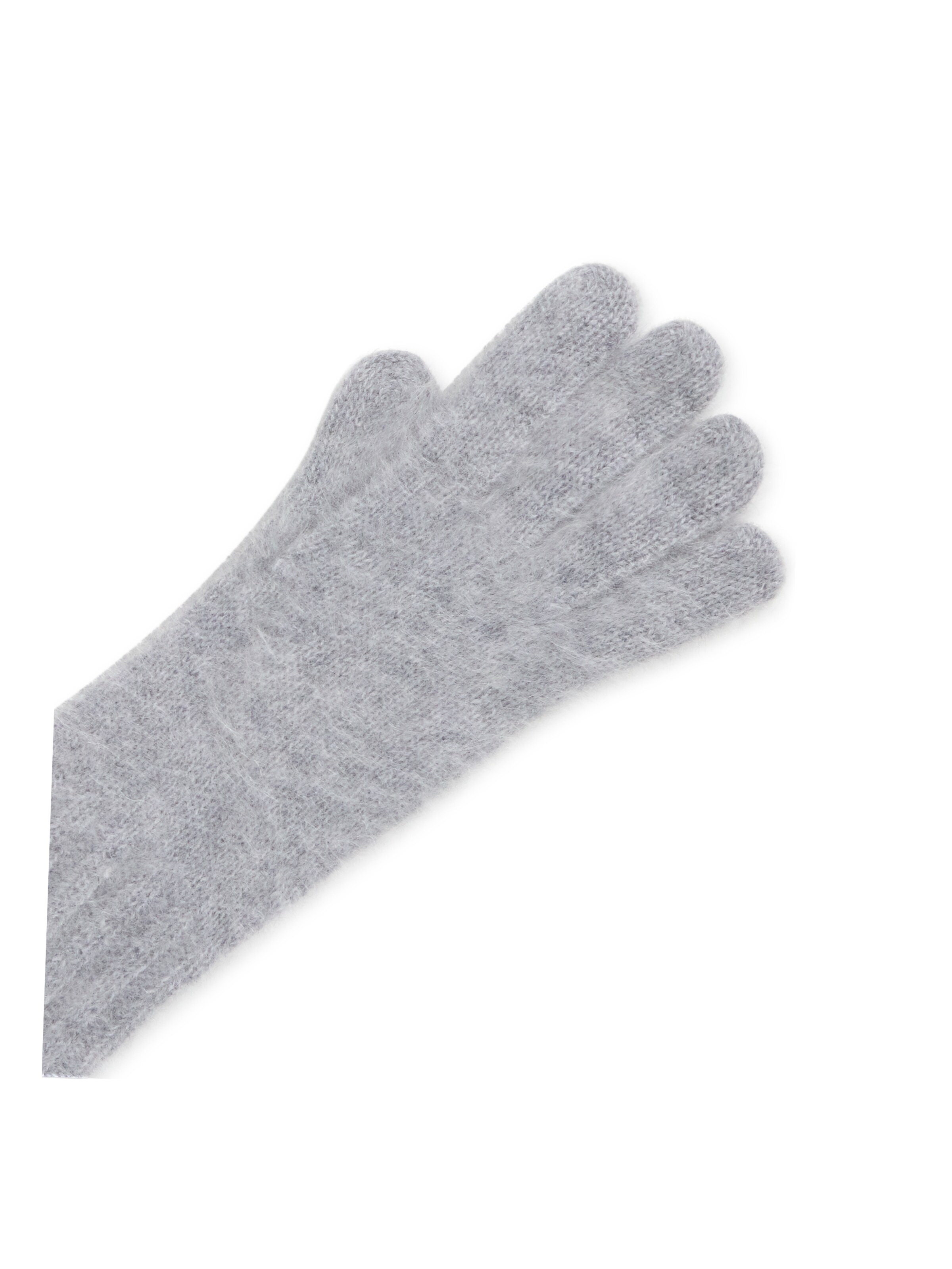 CASH-MERE.CH Fingerhandsker i grå