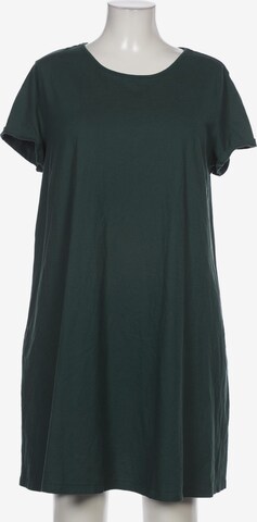 Green Cotton Dress in XXL in Green: front