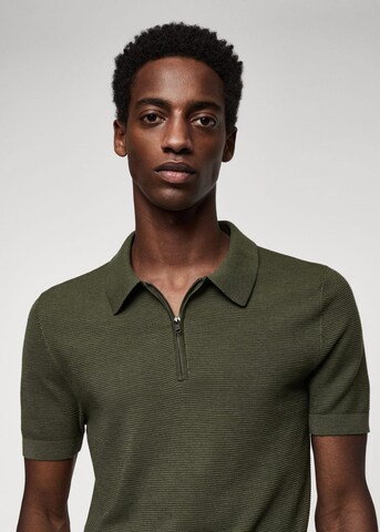 MANGO MAN Bluser & t-shirts 'CHARLES' i grøn