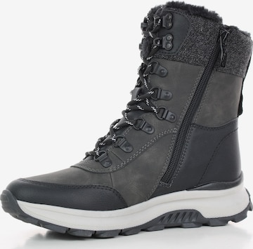 Relife Stiefelette, Warm gefüttert, Weite G in Grau: Vorderseite