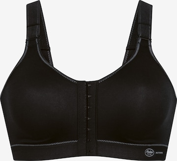 ANITA Minimizer BH 'frontline open Sport' in Schwarz: Vorderseite