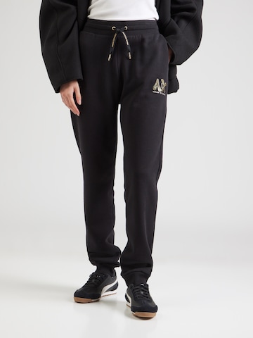 ARMANI EXCHANGE Zúžený Kalhoty – černá: přední strana