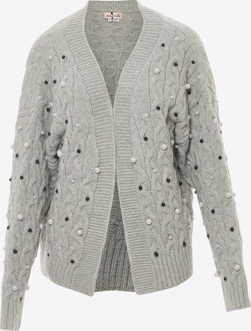 Cardigan nascita en gris : devant