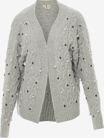 nascita Knit Cardigan in Grey: front