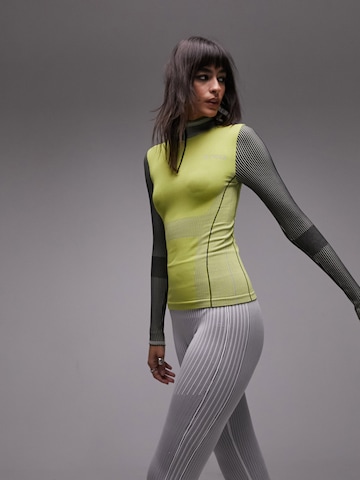 Base Layer TOPSHOP en jaune : devant