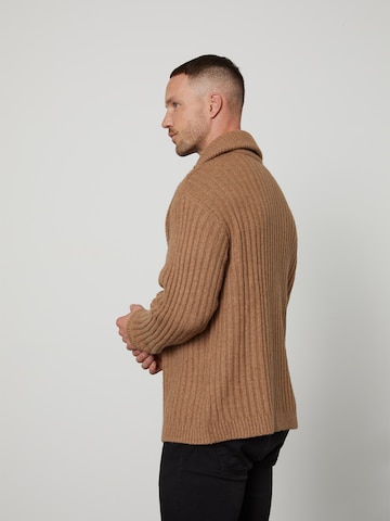 DAN FOX APPAREL Regular Fit Neulepaita 'Eren' värissä beige