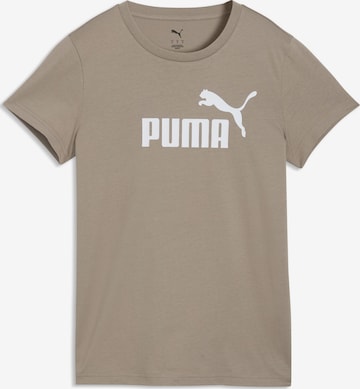 PUMA Performance shirt 'ESS No. 1' in Beige: front