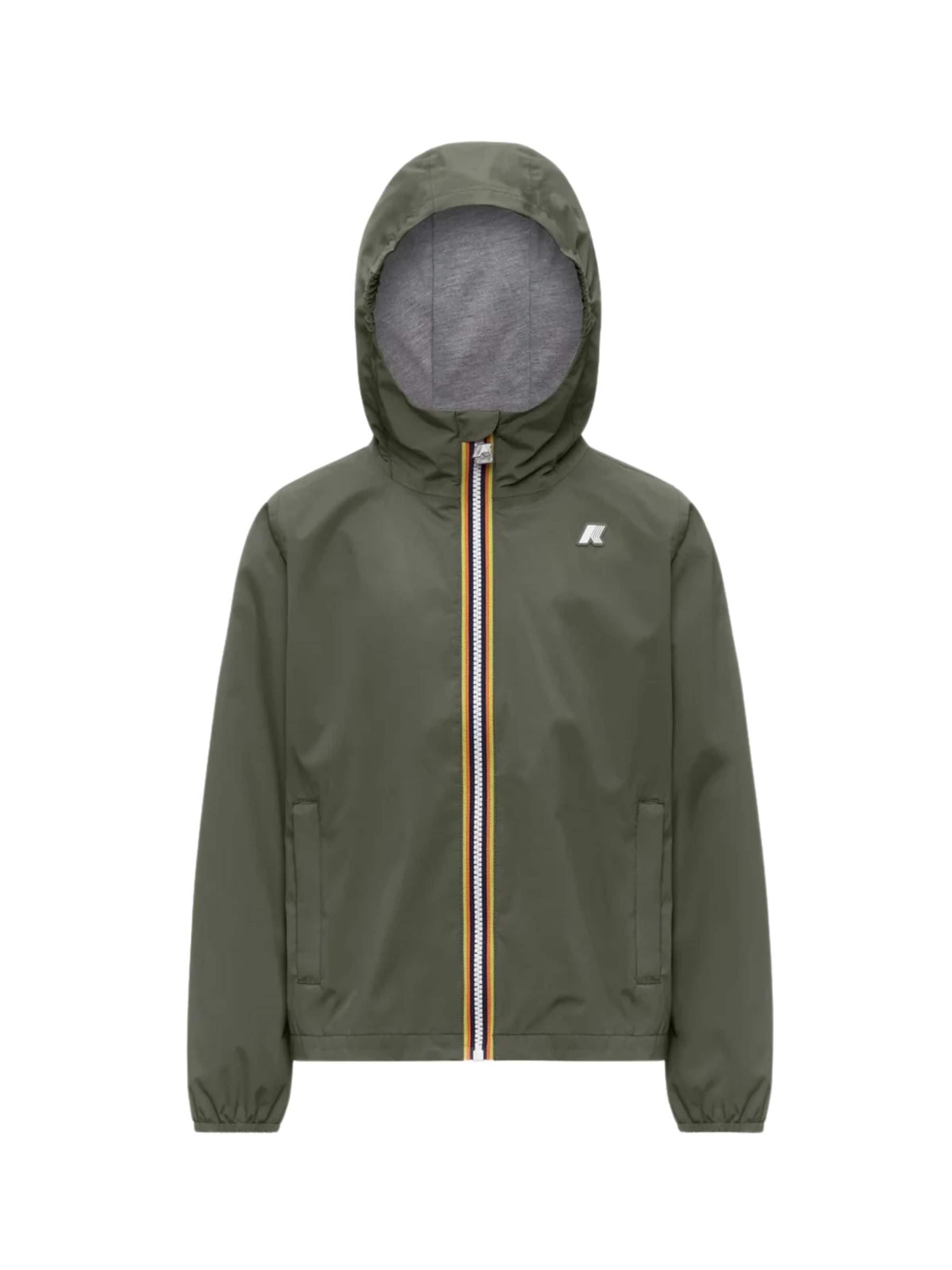 K-Way Übergangsjacke 'P. JACK'‌‌‌‌ in Grün: Vorderseite