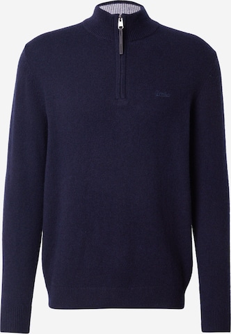 Pullover di Superdry in blu: frontale