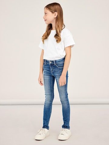 NAME IT Skinny Jeans 'Polly' i blå