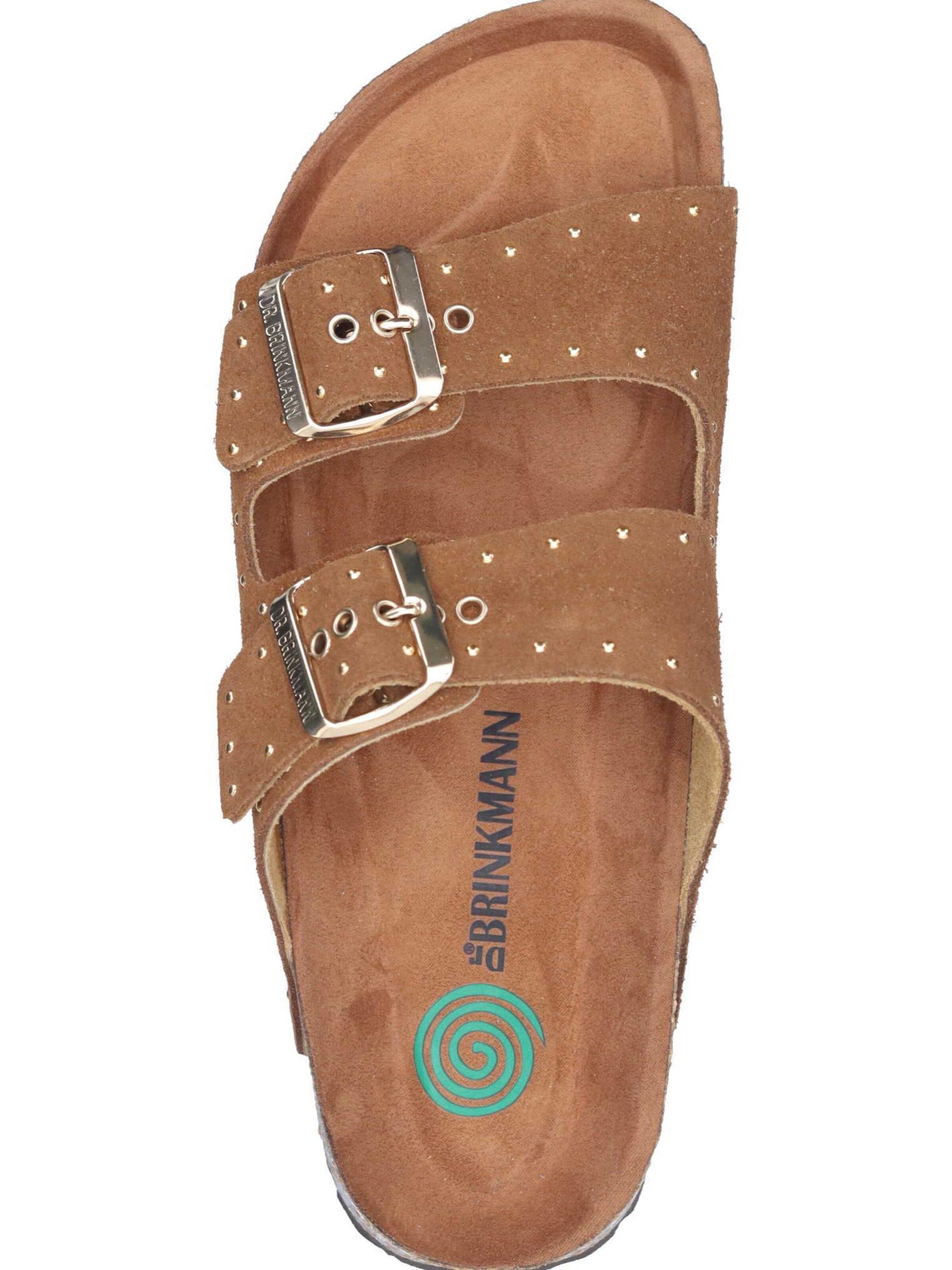 DR. BRINKMANN Mules 'BONILLO' in Brown