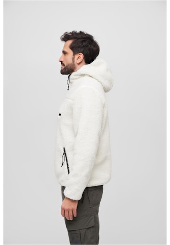 Brandit Fleece jacket in White