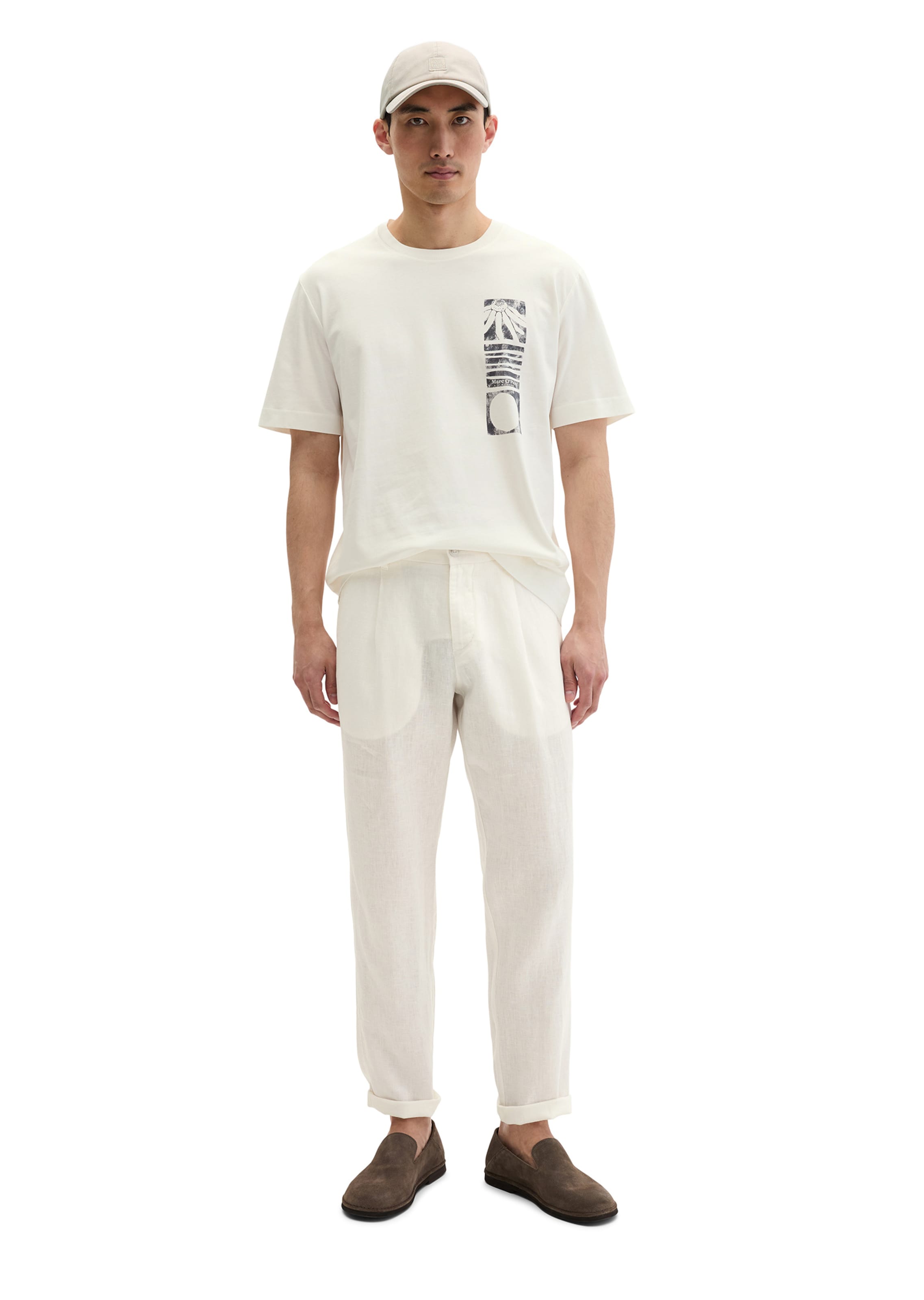 T-Shirt Marc O'Polo en beige