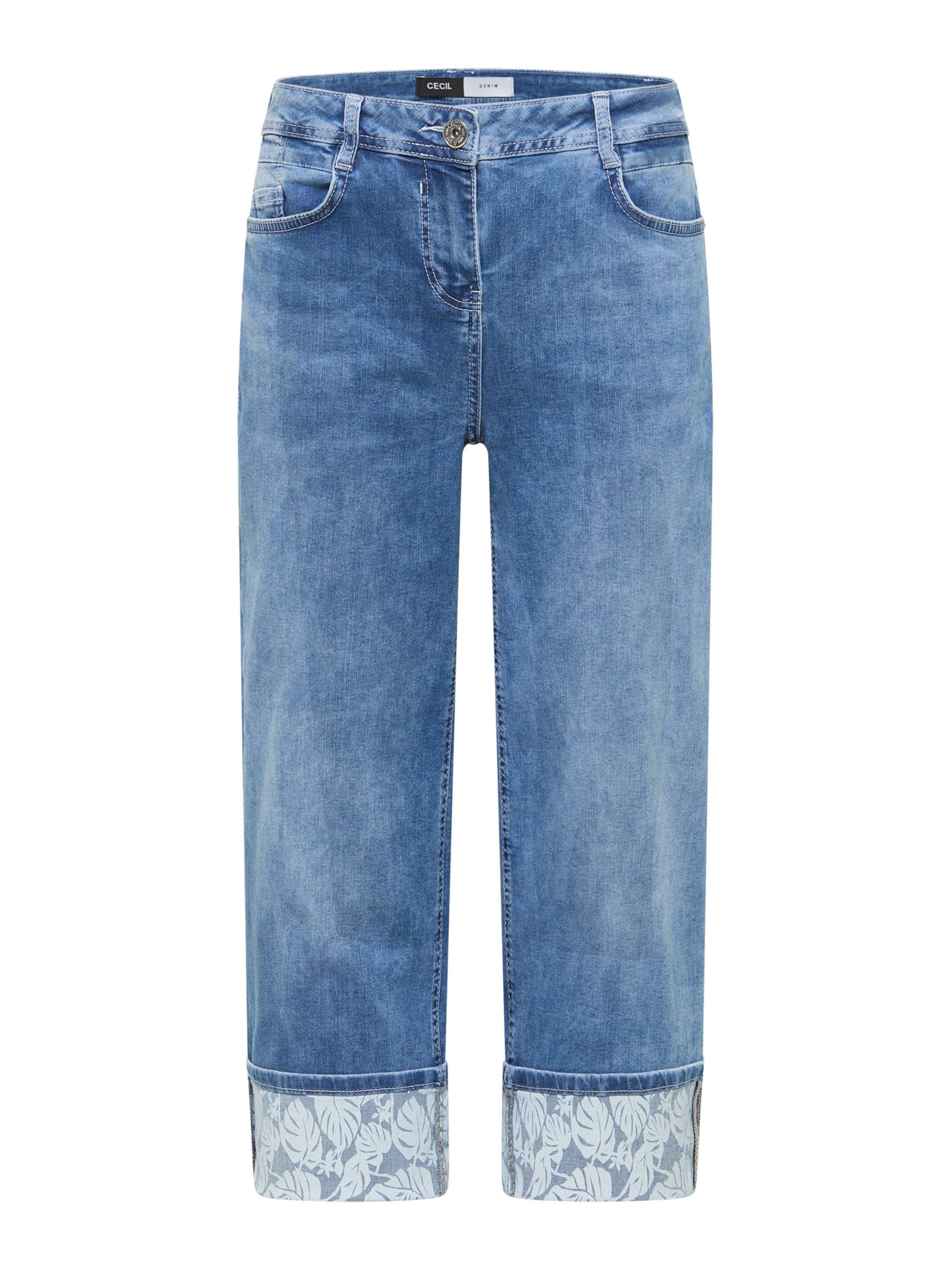 CECIL Loose fit Jeans in Blue: front