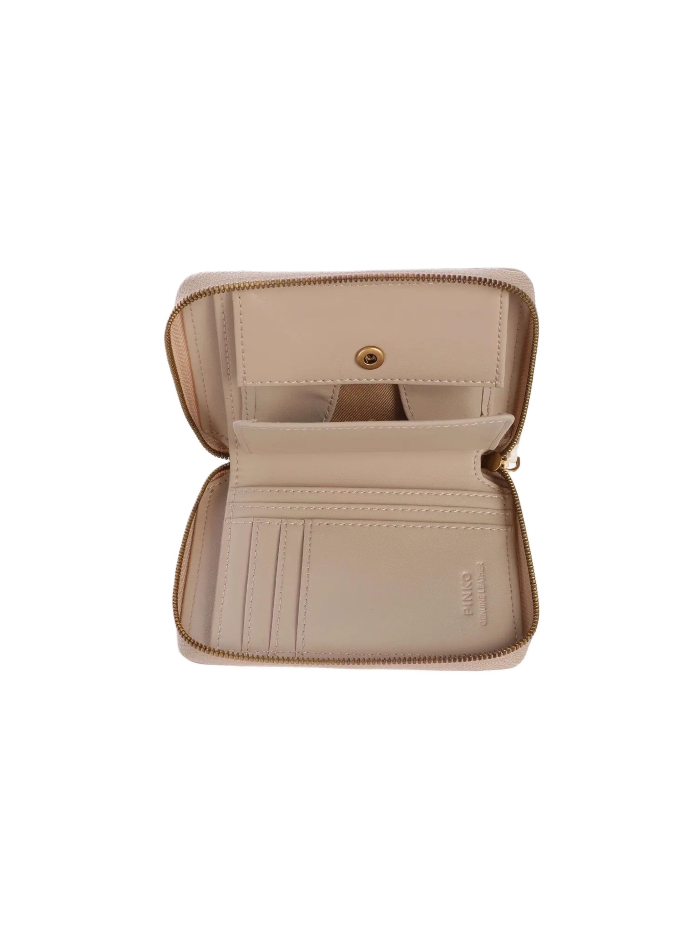 Portamonete '100249 A0F1' di PINKO in beige