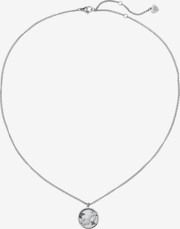 Hey Happiness Ketting 'Mystic Scorpio' in Zilver: voorkant