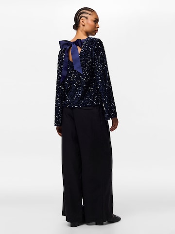 PIECES Top 'KAMMY' in Blue