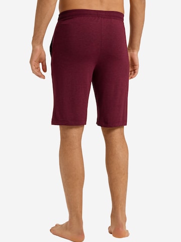 Pantalon de pyjama 'Casuals' Hanro en rouge