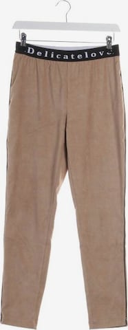 DELICATELOVE Pants in S in Brown: front