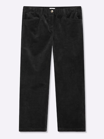 SHEEGO Bő szár Nadrág - fekete