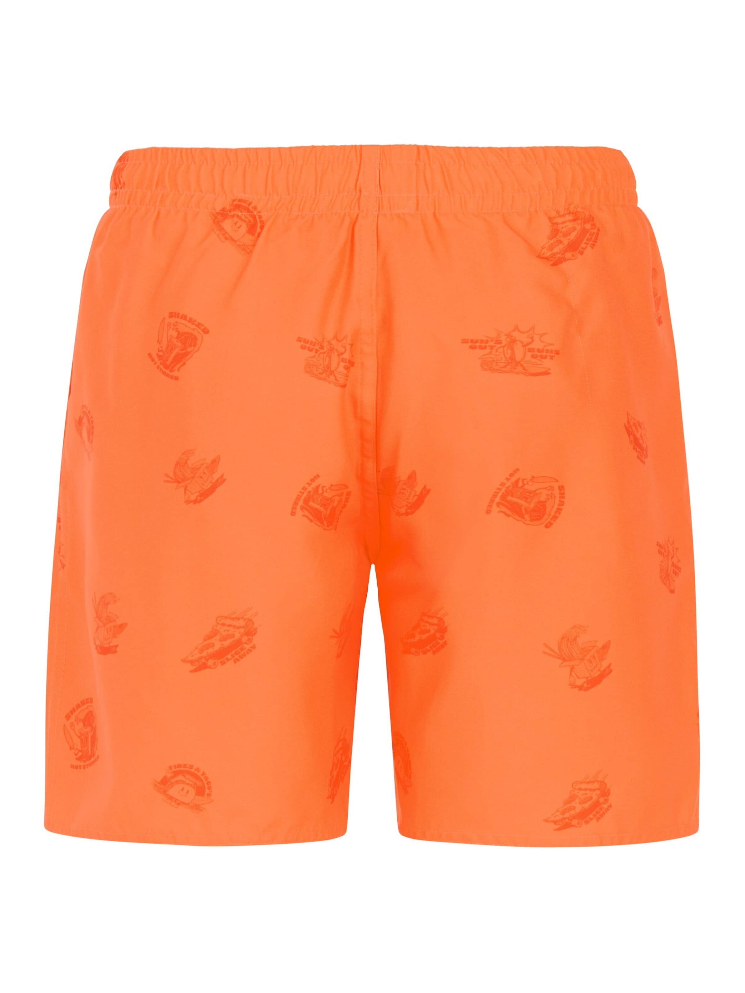 PROTEST Badeshorts 'PRTHector JR'‌‌‌‌ in Orange