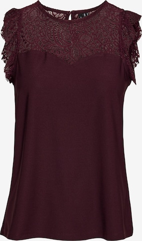 VERO MODA Blouse 'MILLA SWEETHEART' in Red: front