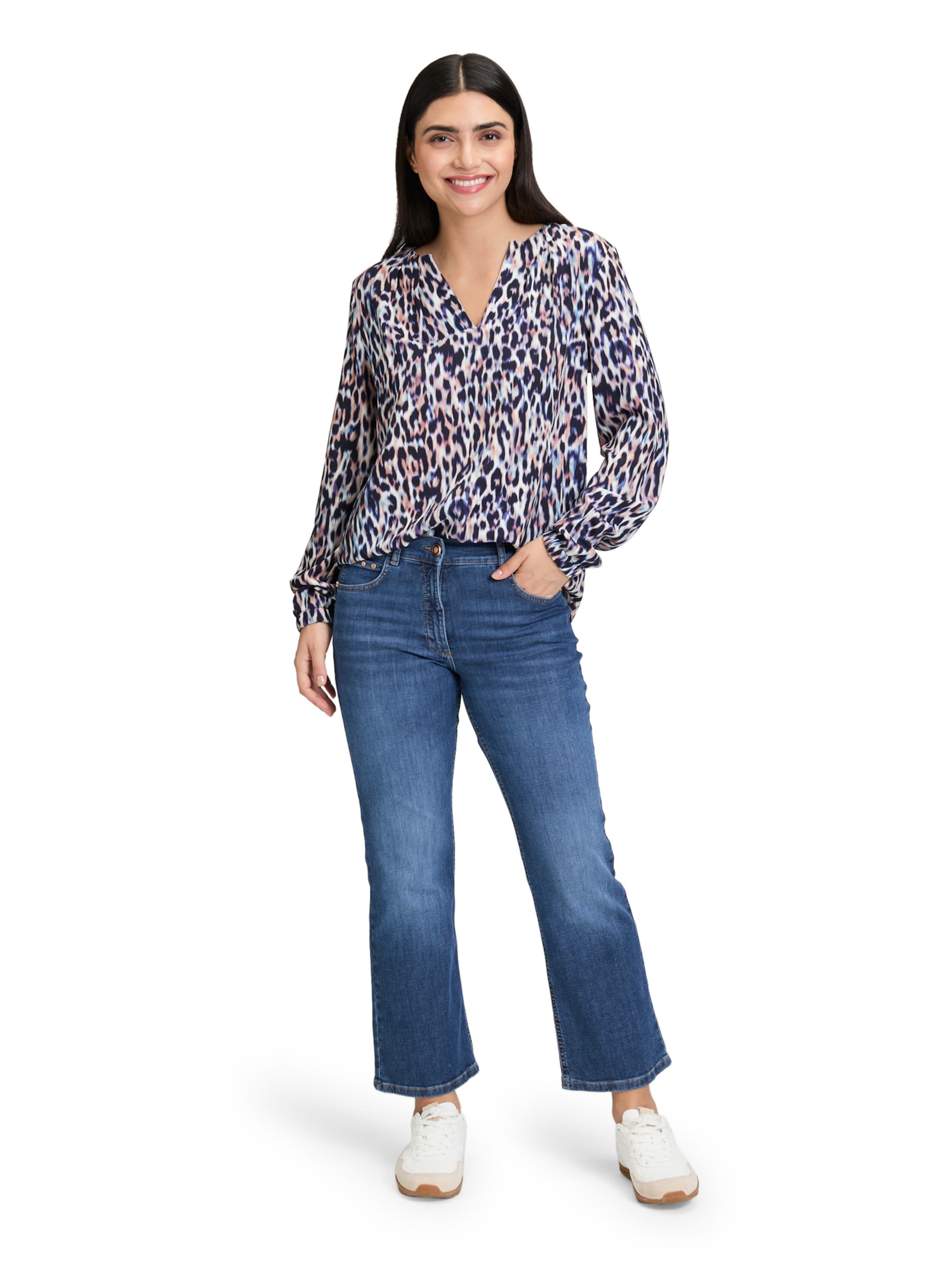 Coupe slim Jean Betty Barclay en bleu