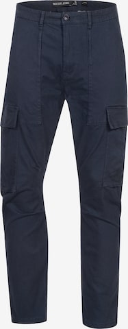 INDICODE JEANS Regular Cargo Jeans 'Walsh' in Blue: front
